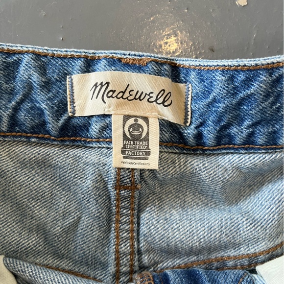 Madewell Blue Jean Shorts - Picture 4 of 6